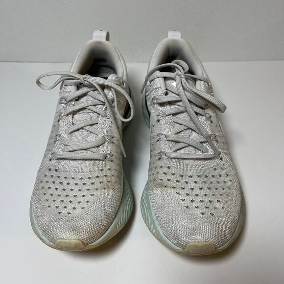 Nike Women's React Infinity Run Flyknit 2 Platinum Tint Size 7 Run Ct2423-007 - Picture 7 of 12